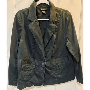 Lane Bryant Dark Green Blazer